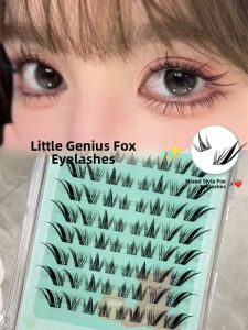 MENGJIESHANGPIN | No Glue Fox Style Mix-and-Match Natural-Looking False Eyelashes