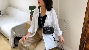 Good Taste Safiya Korean Style Mini Crossbody Bag Small Square Bag for Women