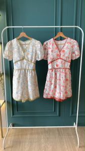 JS4806 Ivy Floral Scent Romper