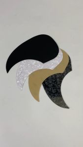 Guitar Guards Protective Stickers Anti-scratch Guitar Decorative Stickers Adhesive Pick Guard Sticker For Acoustic Guitar