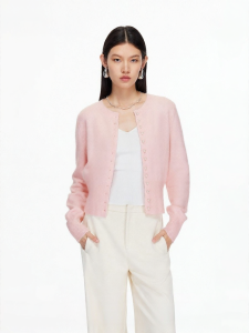 Vero Moda | Rabbit Wool Blended Waist Shaping Knitwear