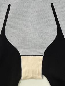 High Waist Abdomen Control Pants High Elasticity Butt Lifting Seamless Anti Exposure Knitted Mesh Fabric Thin Breathable