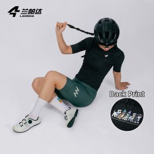LAMEDA | Pet Cartoon Design Short Sleeve Summer Cycling Set