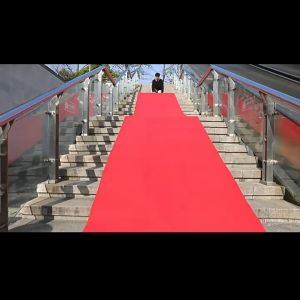 ยกม้วนถูกจริง!!พรมปูพื้น พรมอัดเรียบ หน้ากว้าง 1.5 เมตร หนา 2 มม. พรมห้องนอน