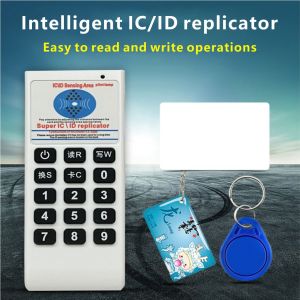 Handheld Rfid Duplicator With Uid Lables Reader 125khz T5577 Writer 13.56mhz Uid Label Paper Card Key Cloner Programmer Copier
