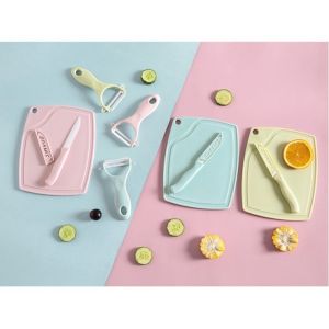 3 in 1 Kitchen Tools (1 set Isi Talenan Pisau Serutan Buah)