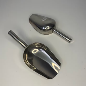 Sekop Es Stainless Steel 3 Ukuran Murah / Sendok Tepung Serbaguna / Sekop Stainless Tebal Terbaik