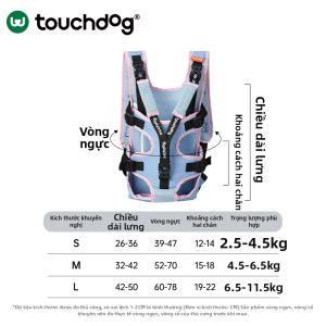 Touchdog | Túi Đeo Ngực Di Động Cho Thú Cưng Ngoài Trời