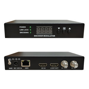 TUOYING | Digital TV Equipment MPEG2 HD Video Encoder Modulator HD to RF DVB-T ATSC DVB-C ISDB-T DTMB Modulator