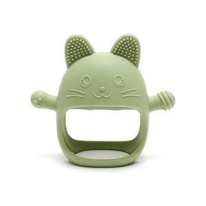Food Grade Baby Silicone Gloves Teether Soys Pacifiers Kids Teething Toys Newborn Dental Care Gums Molar Stick Baby Items