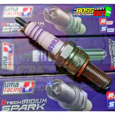 Uma Iridium Spark Plug Long Tip AB8R3I / AB9R3I Raider150 / Sniper150 / Gtr150 / Rs150 / Nmax/Aerox