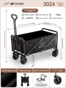 UP DOWN | Folding Portable Camping Wagon