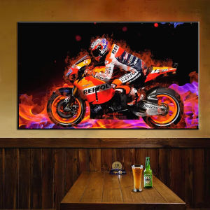 500/1000/1200/2000PCS Jigsaw Puzzle Colorful Motorcycle Racing Scene For Adults Perfect For Quiet Evening Activity