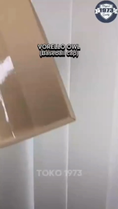 Baseball cap : VORELLO OWL - Topi baseball topi pria topi wanita