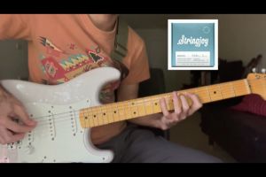 Stringjoy Orbiters Nickel Plated Steel เคลือบ Enamel Coated สายกีต้าร์ไฟฟ้า สายเคลือบกันสนิม 9.5/46