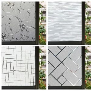 30cm Heat Insulation Window Privacy Film Removable Anti Peeping Wall Stickers Electrostatic Adsorption Room Decoration Wallpaper