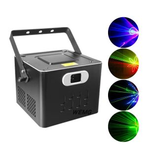 Full Color RGB Laser Light Source Wedding Bar KTV Room Anime Laser Light 10W Stage Lighting Accessories from Mainland China