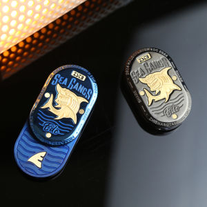 Shark Mechanical Fidget Slider EDC Fidget Toys Office Desk Toys  Anxiety Stress Relief Toys Adults Gifts