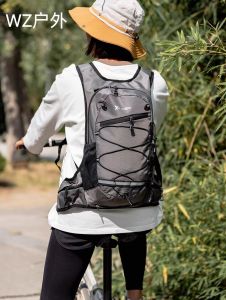 Outdoor Cycling Backpack Mens Lightweight Waterproof Hiking Mountain Bike Climbing Off-Road Trekking Mountaineering Bag