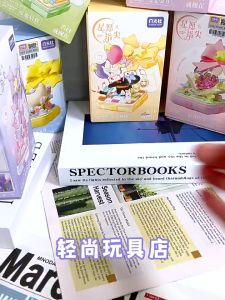 Buket Cincin Sukulen Kotak Hadiah Blok Bangunan Hadiah Pengakuan Kreatif