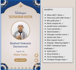 Undangan Digital Website Khitanan Premium 41-44