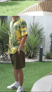 Marc Marco กางเกงขาสั้นผู้ชาย 10 ตัว แถมเข็มขัด 1 ชิ้น