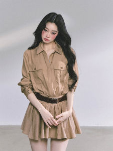 SHAOYEYAN | Đầm Ngắn Bồng Vintage Elegance