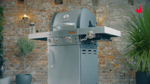 เตาบาร์บีคิวแก๊ส 2+1 รุ่น Premium กระจายความร้อนพิเศษ CHAR BROIL GAS Grill USA Professional PRO S 2 TRU‑Infrared 900 °C