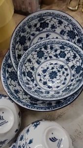 TÔ LOE GỐM SỨ 4D HOA KHAI PHÚ QUÝ   ĐỦ SIZE ( 6 7 8)