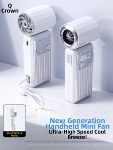GUANQU | High Speed Mini Handheld Fan Portable Cooling
