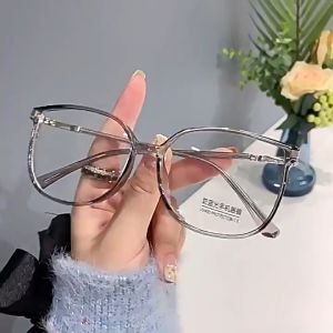 Reading Glasses Radiation Protection Photochromic 0 +100 +150 +200 +250 +300 Fashion Irregular Full Rim Presbyopia Eyewear for Women Men