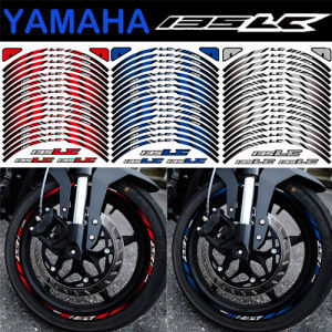 17inch Yamaha LC135 Wheel Hub sticker Rim Stripes Wheel Decals for YAMAHA LC135 V1 V2 V3 V6 V7 V8