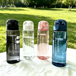 Sports Transparent Water Bottle Portable Gym Travel Clear Leakproof Drinking Bottle Frosted Bottle 780ml