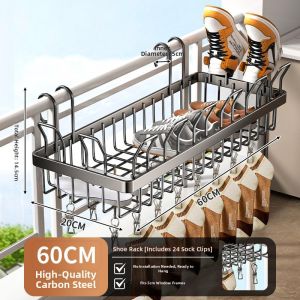 XUANDOYAN | Anti-theft Extendable Shoe Drying Rack