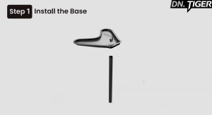 Loop Alloy Dual Monitor Bracket with Base18-27 Monitor Capacity 8kg Per Monitor Mount Vesa Mount