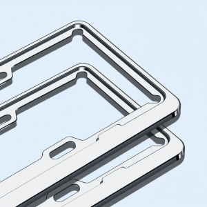 RUYI | Aluminum Alloy Thickened Car License Plate Frame