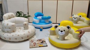 JoyToy Kecil Kuang Bebek Sofa kursi makan bayi belajar duduk balon baby chair Musik kursi