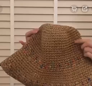 Topi Pantai Wanita Pelindung UV - Summerhat Pantai Import S87