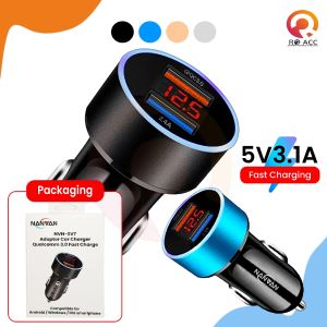 [RO ACC] NANVAN NVN-SV7 CAR CHARGER MOBIL FAST CHARGING 22.5W DUAL USB