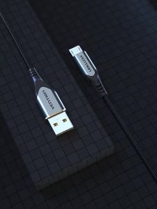 Vention | Vention Micro USB Cable 3A Cable Fast Charger USB Type C Data Cable for Samsung Xiaomi LG Android Micro USB Mobile Phone Cables