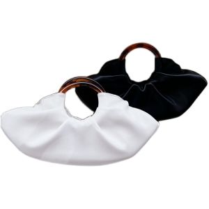 UGALS | Vintage Ruffle Large Capacity Womens Handbag