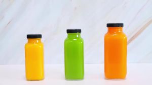 2/4 CÁI 350ML Chai Thủy Tinh Cổ Điển Chống Rò Rỉ Kín Khí Để Ép Nước Trái Cây Nước Sốt Cay Kombucha Sữa Gừng Rượu Whisky - Hũ Đựng Thân Thiện Với Môi Trường