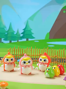 SKISOPGO Baby Swinging Magnetic Walk Chicken Toys Animals Walking Electric Toys Cartoon Chicken Toys for Baby Walking Early Teaching