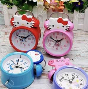 Đồng Hồ Báo Thức Helokitti Có Đèn Chuông Lớn