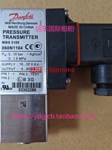 Danfoss Capacitive Pressure Sensor 0-15Bar Metal Material Ship Use 060N1104 Durable And Accurate Electronic Component