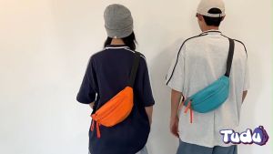 Túi Nam Nữ Đeo Chéo Tudu Phong cách đơn giản thời trang Hàn Quốc minimal vải chống nước 239