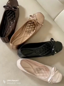 WAFAYASA Sepatu Flatshoes Wanita Mary Jane Shoes Casual Model Ballet Daily DRN