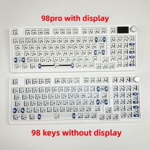 CXTECH | Customized Mechanical Keyboard with Display Three-mode Connection Knob Silent RGB
