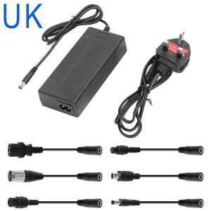 Universal 42V 2A Lithium Battery Charger for Xiaomi M365 Pro 1S for Ninebot ES1 ES2 ES4 Electric Scooter with 6 Adapter Cable