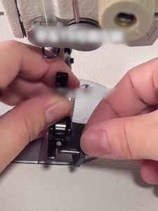 EELHOE | [YUT9 Adjustable Multifunctional Presser Foot Hemming Folded Rolling Edge Guide Feet Of Flat Car Industrial Sewing
